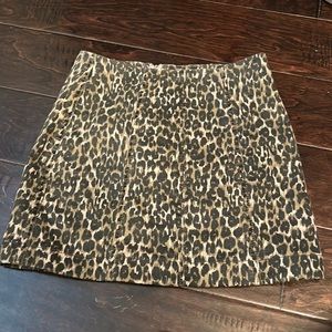 Blank Paige bodycon leopard skirt size small #miniskirt